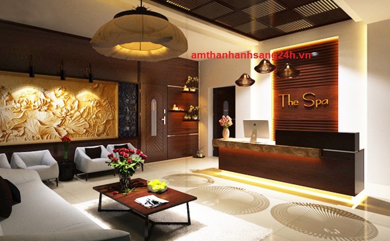 lắp đặt hệ thống âm thanh spa
