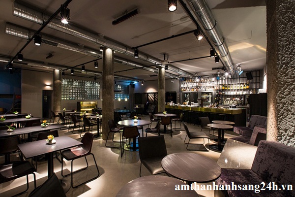 Lắp đặt âm thanh quán cafe