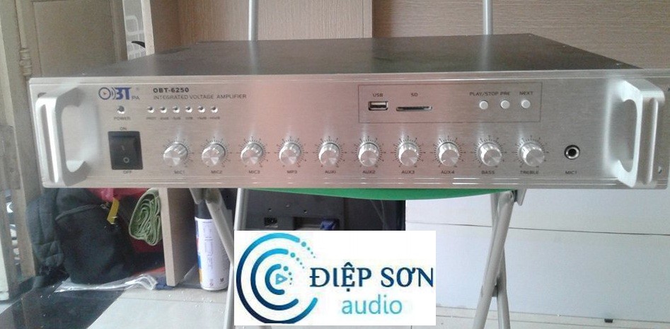 Amply liền Mixer OBT 6250