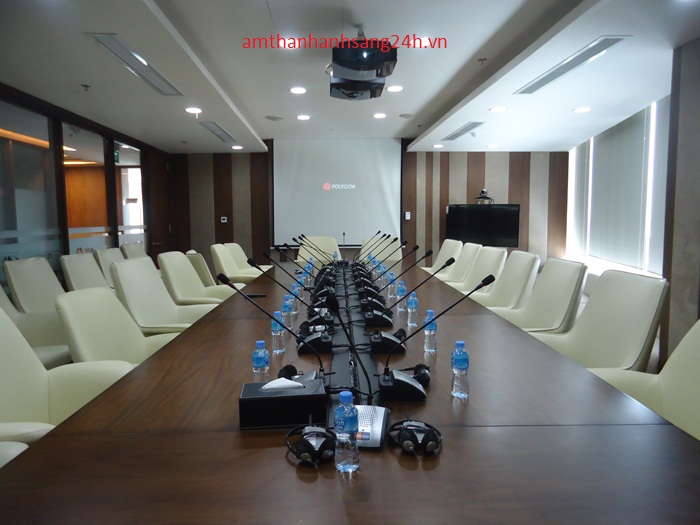 lắp đặt hệ thống âm thanh phòng họp