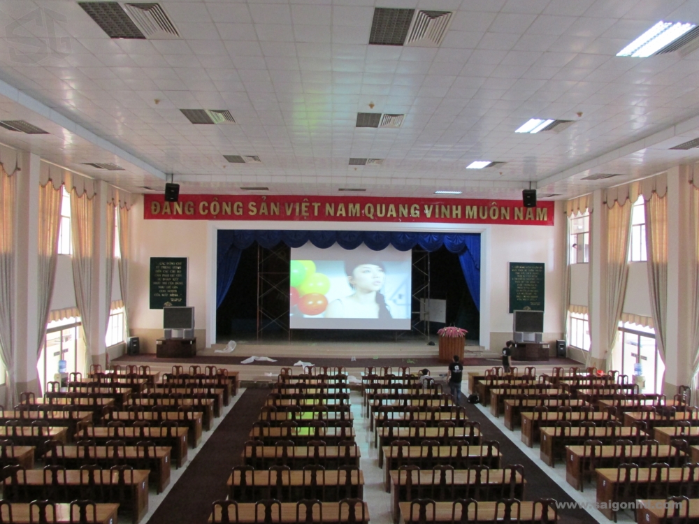 lắp đặt dàn âm thanh hội trường tại tỉnh Nam Định