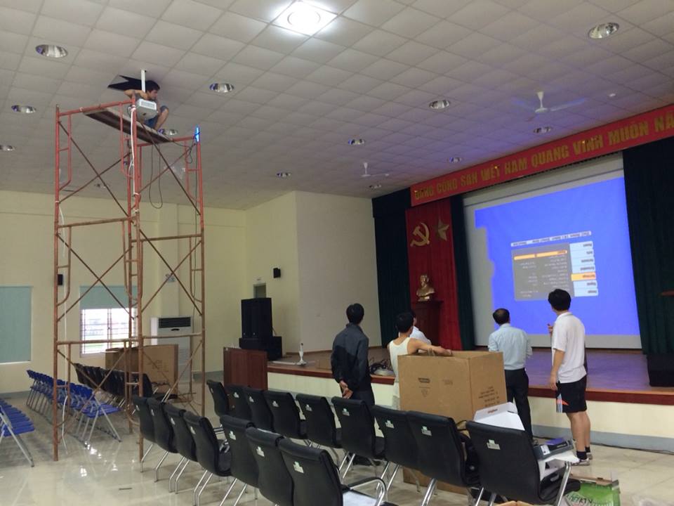 Dự án lắp đặt dàn âm thanh hội trường Tại Nam Định